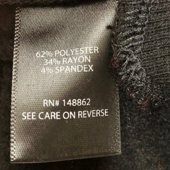 Torrid Fleece Sweatshirt w/Rhinestones - Black - 3 - Picture 11 of 12